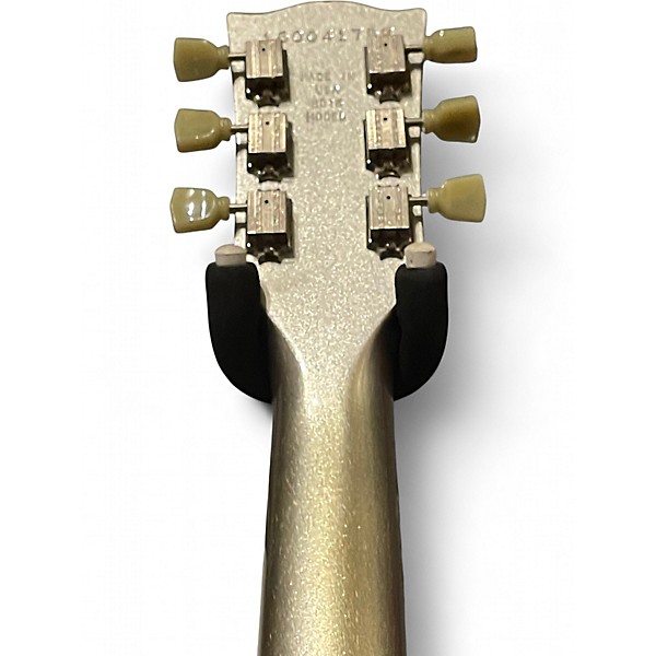 Used Gibson Les Paul Studio Silver Solid Body Electric Guitar