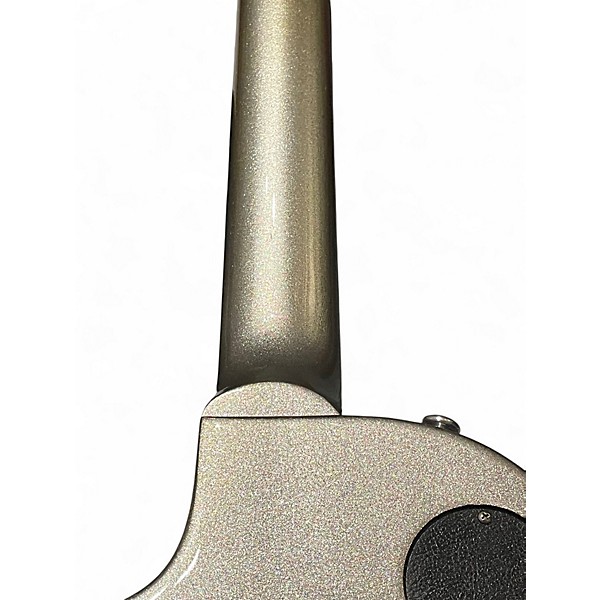 Used Gibson Les Paul Studio Silver Solid Body Electric Guitar