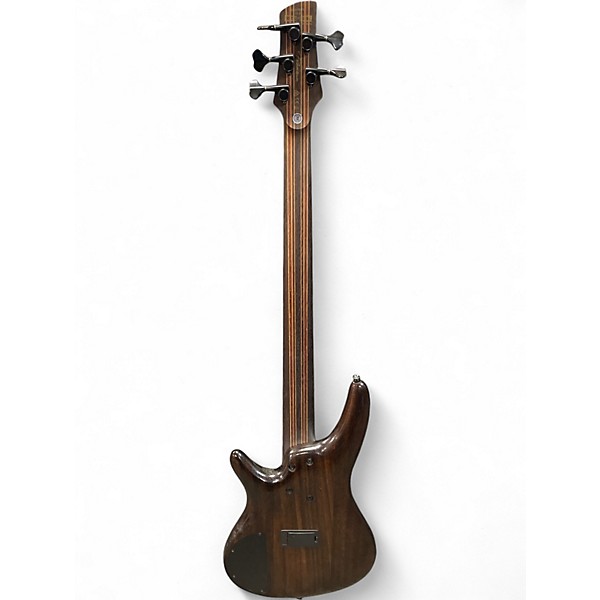 Used Ibanez SR5PBLTD 5 STRING Dragon Eye Burst Electric Bass Guitar