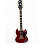 Used Epiphone Les Paul SG Candy Apple Red Solid Body Electric Guitar