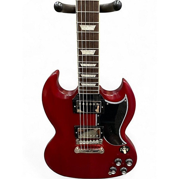 Used Epiphone Les Paul SG Candy Apple Red Solid Body Electric Guitar