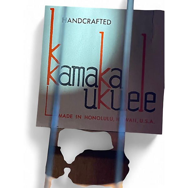 Used 1973 Kamaka Handcrafted Soprano Ukulele Natural Ukulele