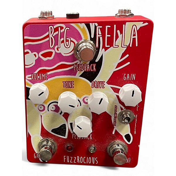 Used Fuzzrocious BIG FELLA Effect Pedal