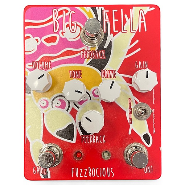 Used Fuzzrocious BIG FELLA Effect Pedal