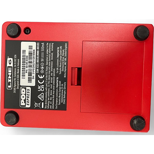 Used Line 6 Pod Express Amp Modeler Effect Processor