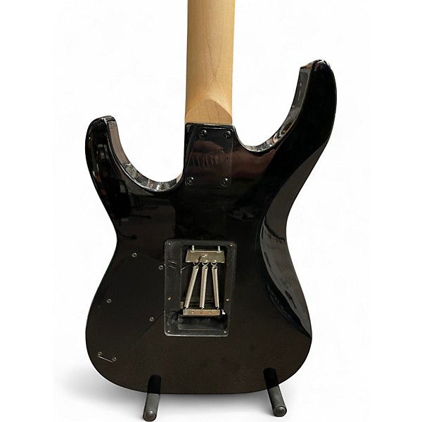 Used ESP LTD M200 TRANSPARENT BLACK Solid Body Electric Guitar