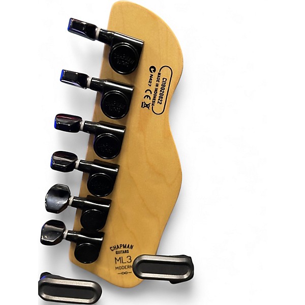 Used Chapman ML3 Modern Gloss Lunar Solid Body Electric Guitar