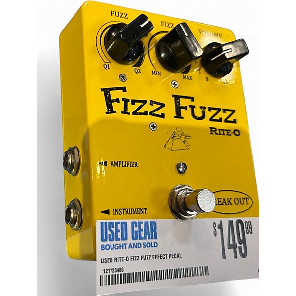 Used Rite-o FIZZ FUZZ Effect Pedal