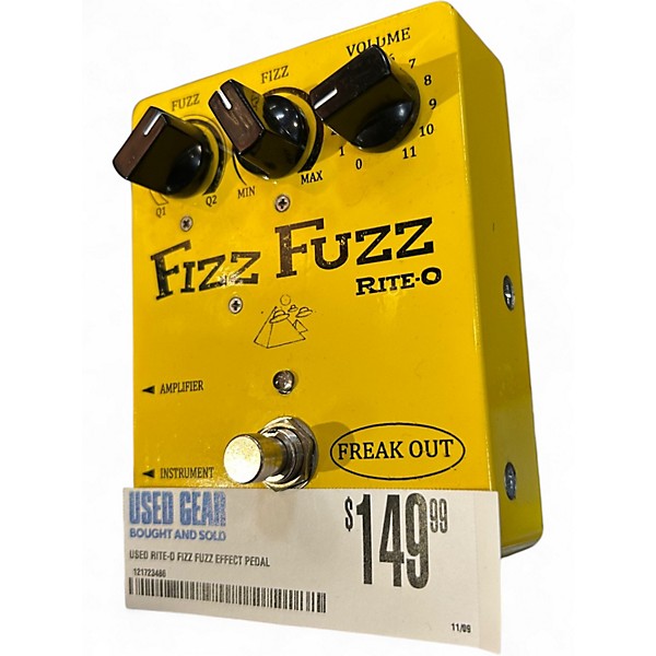 Used Rite-o FIZZ FUZZ Effect Pedal