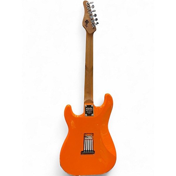 Used 2020 Schecter Guitar Research NICK JOHNSON MODEL ORANGE Solid Body Electric Guitar