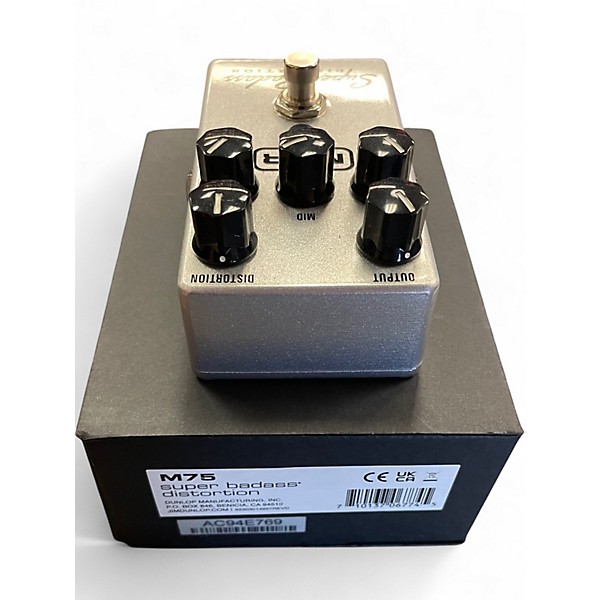 Used MXR M75 Super Badass Distortion Effect Pedal