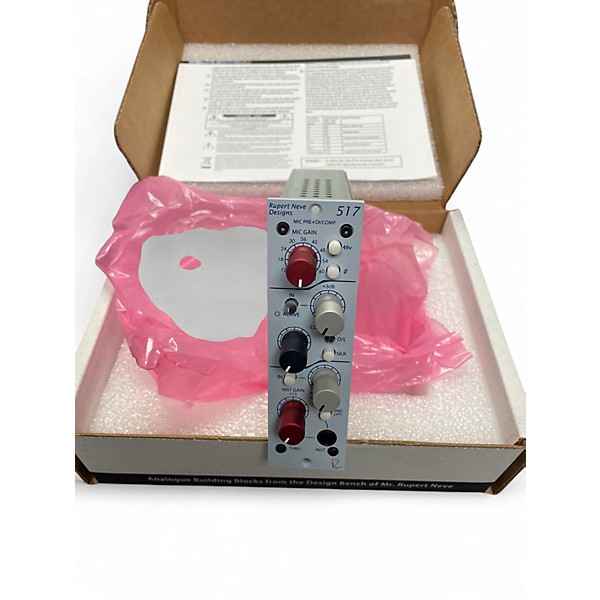 Used Rupert Neve Designs Portico 517 Microphone Preamp