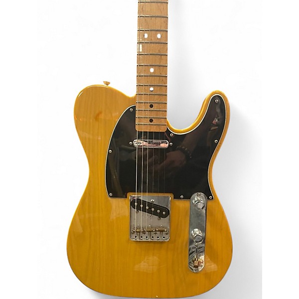Used Fender SPECIAL EDITION DELUXE ASH TELECASTER Butterscotch Blonde Solid Body Electric Guitar