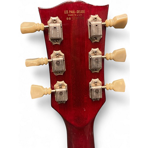 Vintage 1976 Gibson 1976 LES PAUL DELUXE Cherry Solid Body Electric Guitar