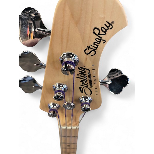 Used Sterling by Music Man Sub 4 Seafoam Green Electric Bass Guitar