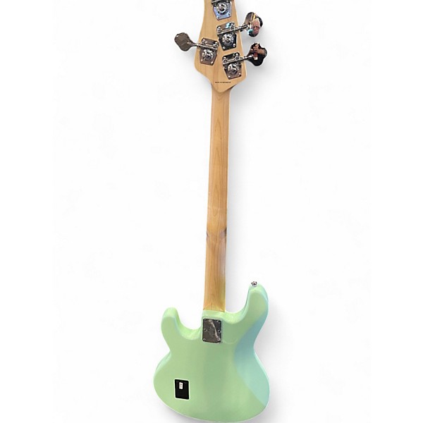 Used Sterling by Music Man Sub 4 Seafoam Green Electric Bass Guitar