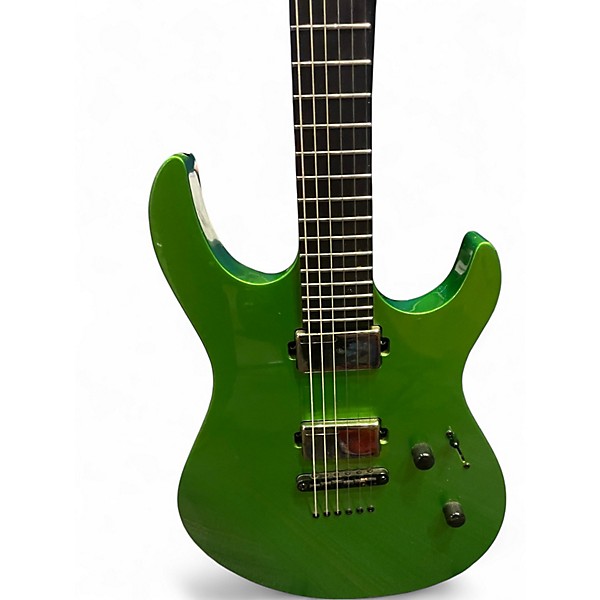 Used 2013 Carvin DC600 Lime Solid Body Electric Guitar