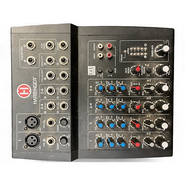 Used Habrbinger L802 Powered Mixer