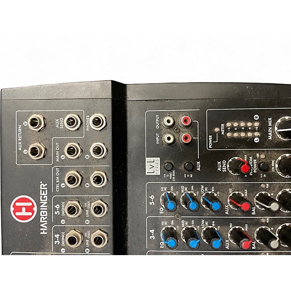 Used Habrbinger L802 Powered Mixer
