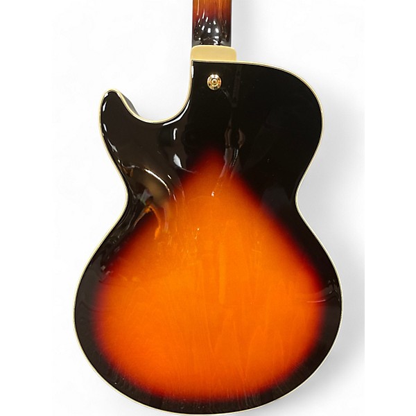 Used Ibanez AG75G Artcore 3 Color Sunburst Hollow Body Electric Guitar