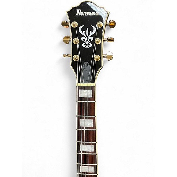 Used Ibanez AS73G Ice Blue Metallic Hollow Body Electric Guitar