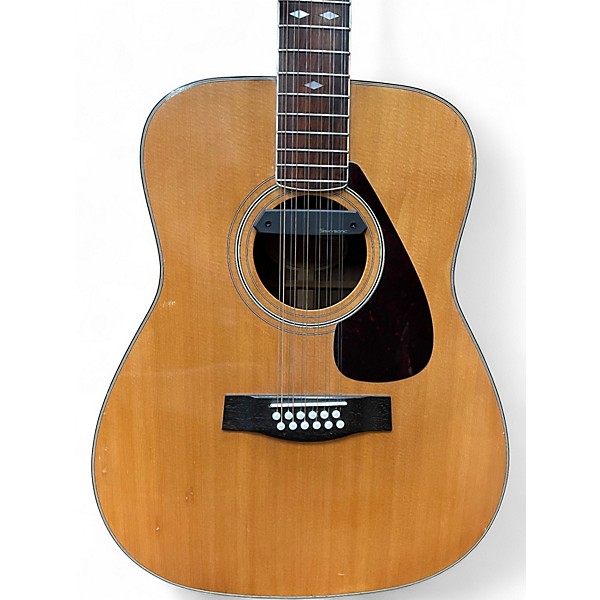 Used Yamaha FG512 Natural Acoustic Electric Guitar