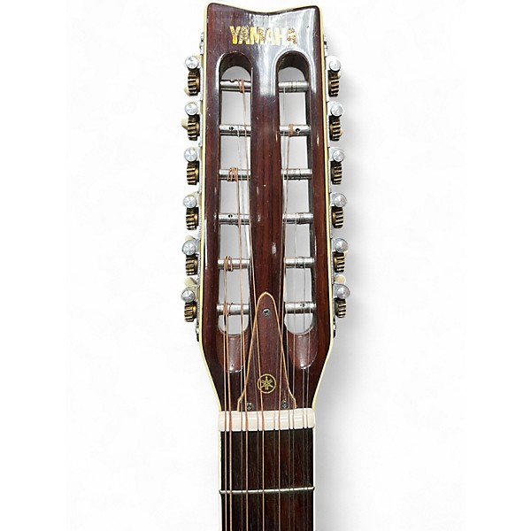 Used Yamaha FG512 Natural Acoustic Electric Guitar