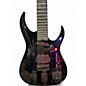 Used Schecter Guitar Research Sunset 7-String Triad Black Solid Body Electric Guitar