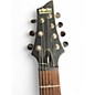Used Schecter Guitar Research Demon 7 String Black Solid Body Electric Guitar