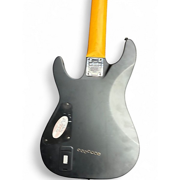 Used Schecter Guitar Research Demon 7 String Black Solid Body Electric Guitar