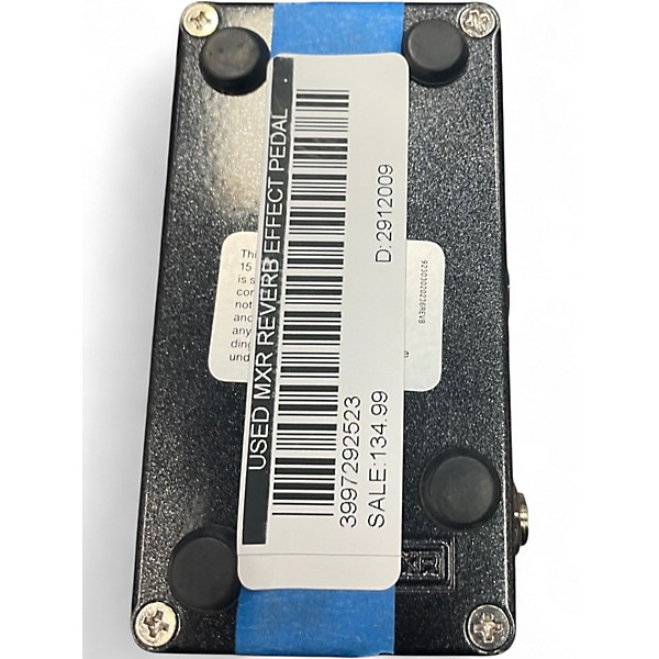 Used MXR REVERB Effect Pedal