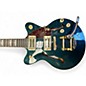 Used 2021 Gretsch Guitars G2657TG Emerald Green Hollow Body Electric Guitar
