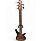 Used Ibanez SR505 5 String Brown Sunburst Electric Bass Guitar thumbnail