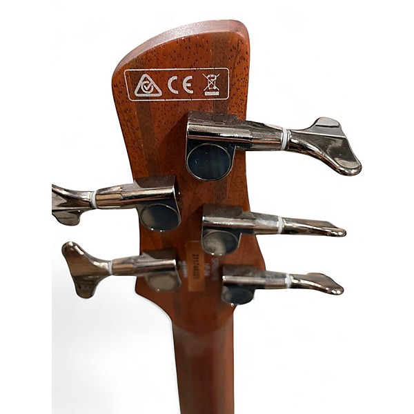 Used Ibanez SR505 5 String Brown Sunburst Electric Bass Guitar