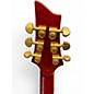 Used Schecter Guitar Research CSH-1 Crimson Red Trans Hollow Body Electric Guitar