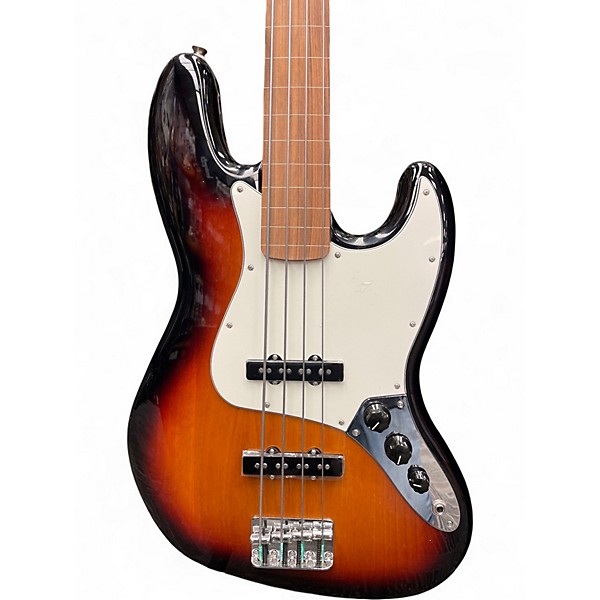 Used Fender Jazz bass Black Electric Bass Guitar