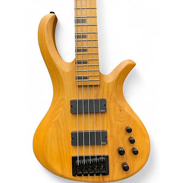 Used Schecter Guitar Research Riot 5 Natural Solid Body Electric Guitar