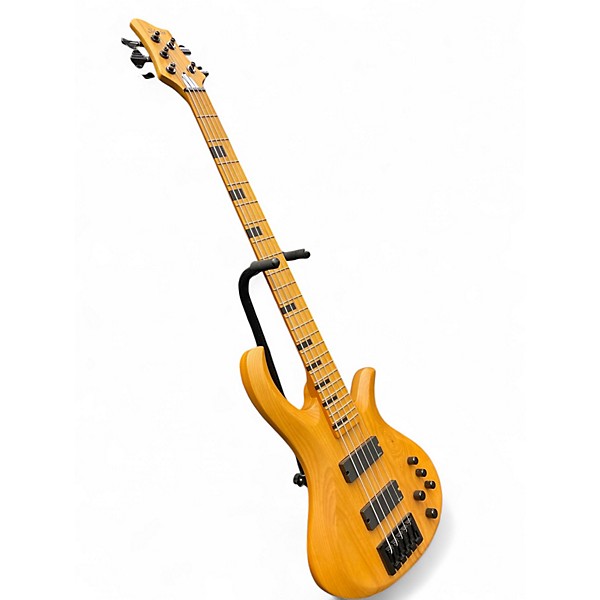 Used Schecter Guitar Research Riot 5 Natural Solid Body Electric Guitar