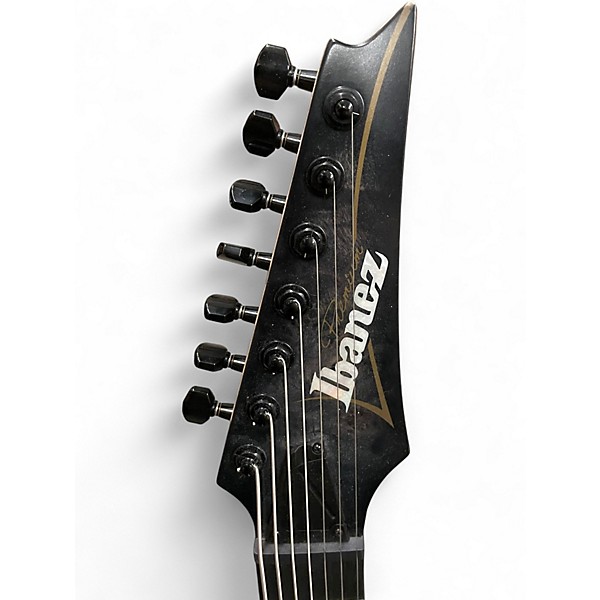 Used Ibanez RGA217P1PB Trans Gray Solid Body Electric Guitar