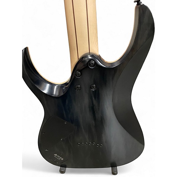 Used Ibanez RGA217P1PB Trans Gray Solid Body Electric Guitar