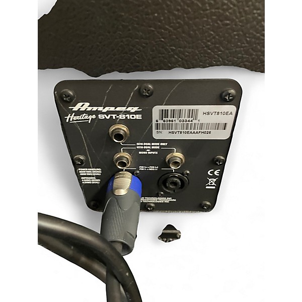 Used Ampeg Heritage Series SVT810E 800W 8x10 Bass Cabinet