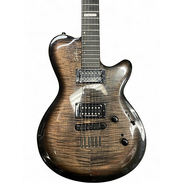 Used Godin Summit Classic CT Trans Black Solid Body Electric Guitar