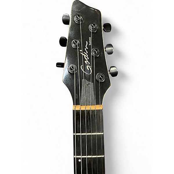 Used Godin Summit Classic CT Trans Black Solid Body Electric Guitar