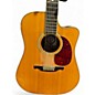 Used Alvarez AD60CE Artist Series Dreadnought Natural Acoustic Electric Guitar