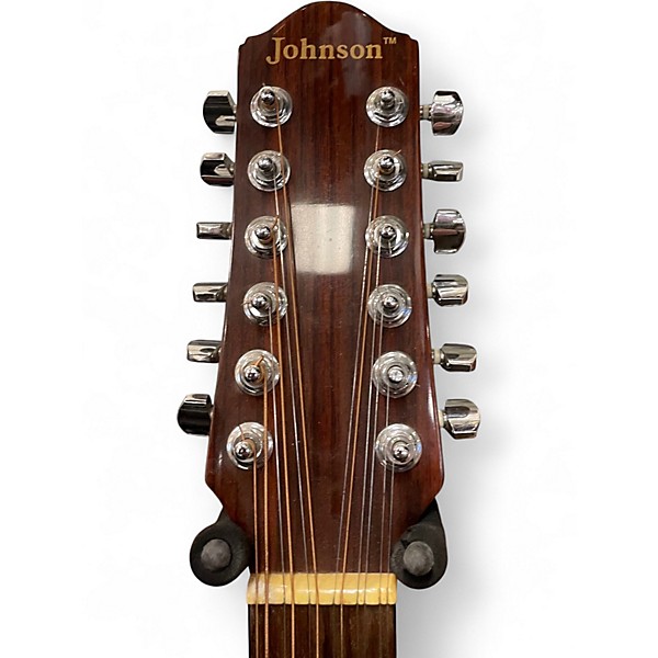 Used Johnson GJ670 natural 12 String Acoustic Guitar
