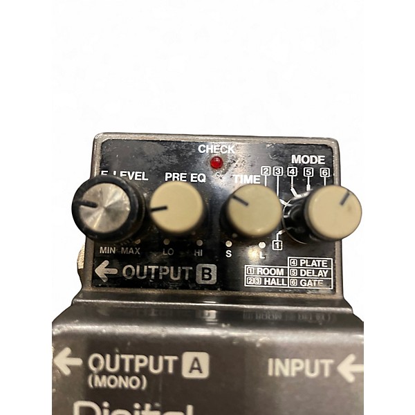 Used BOSS RV2 Digital Reverb Effect Pedal