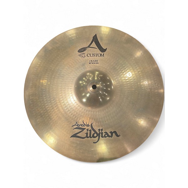 Used Zildjian 16in A Custom Crash Cymbal