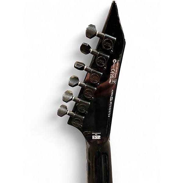 Used ESP LTD KH3 Kirk Hammett Signature Black Solid Body Electric Guitar