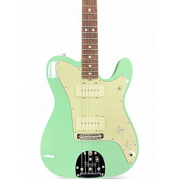 Used Fender PARALLEL UNIVERSE JAZZ TELE SEAMFOAMGREEN Solid Body Electric Guitar