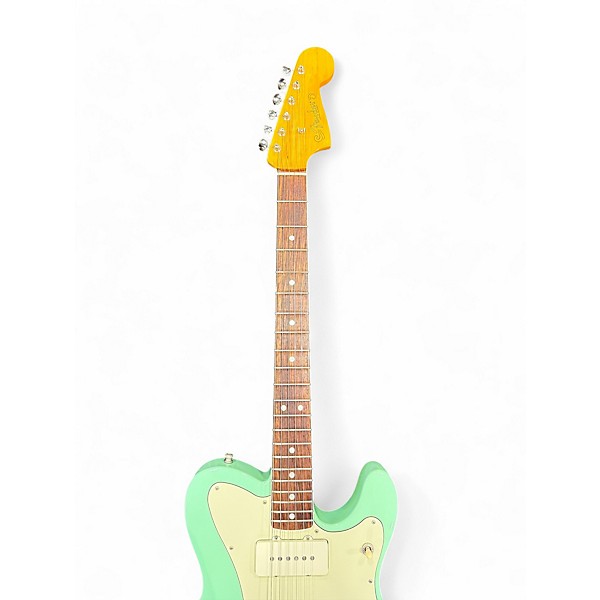 Used Fender PARALLEL UNIVERSE JAZZ TELE SEAMFOAMGREEN Solid Body Electric Guitar